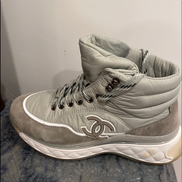 Chanel high top sneakers - Picture 1 of 7